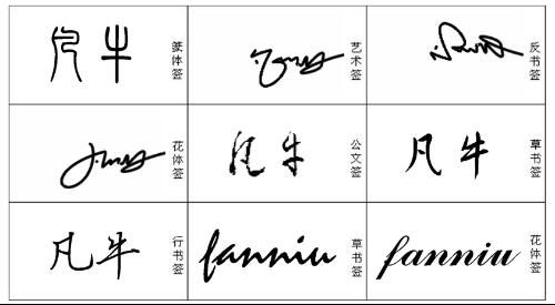 求艺术签名...