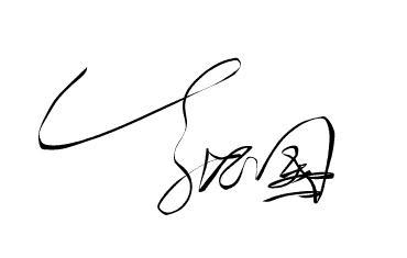 张国的艺术签名