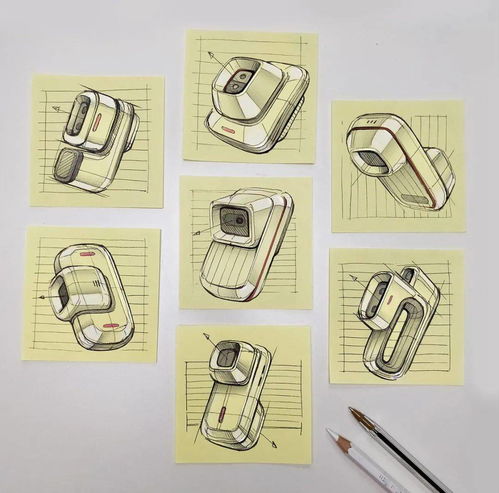 手绘口粮 超干净的产品设计手绘草图分享