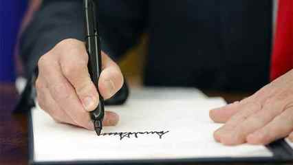 特朗普签名将被印上经济刺激支票